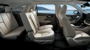 Toyota Highlander Chauffeur Car With Driver Dubai 4